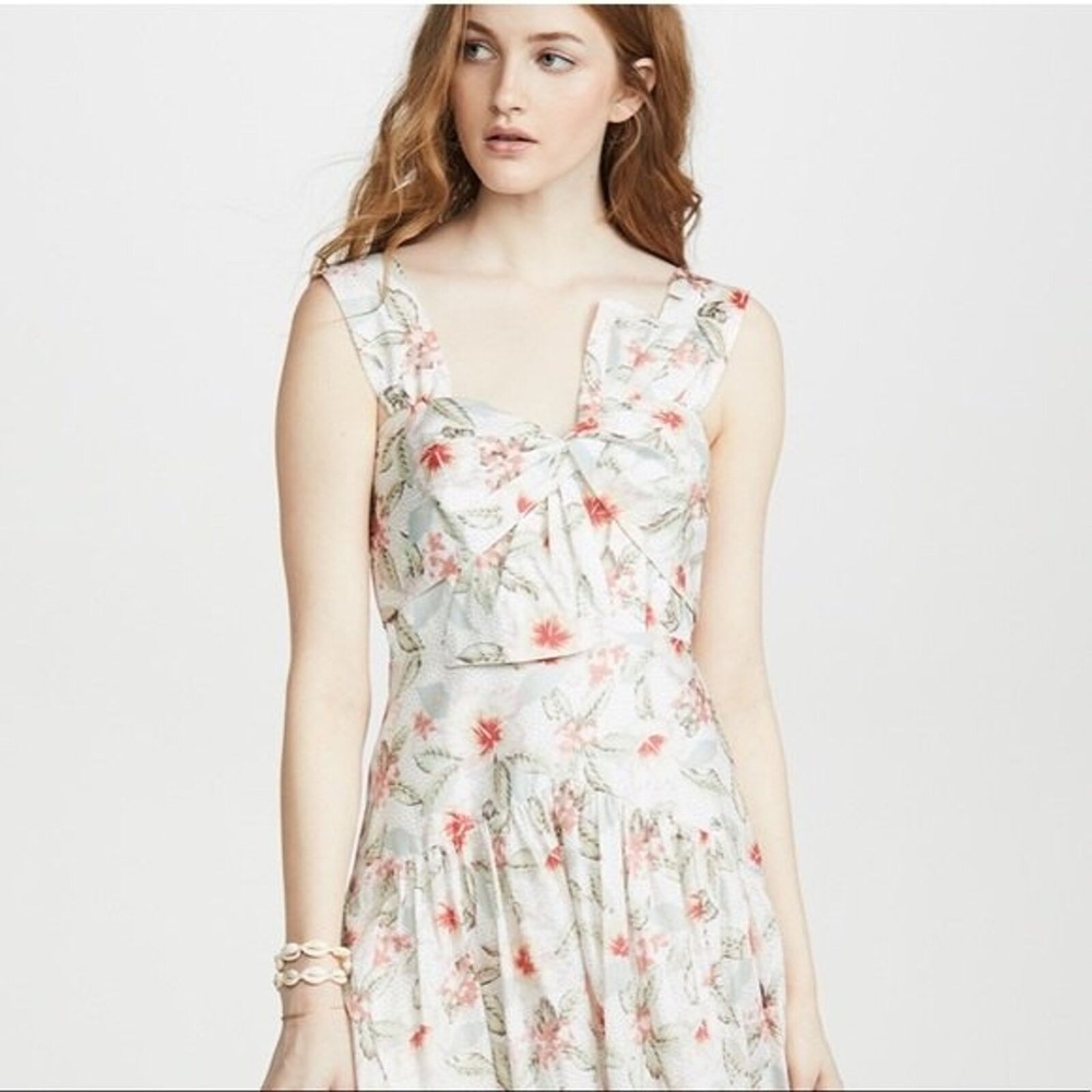REBECCA TAYLOR KAMEA BOW DRESS SIZE 4 NWOT